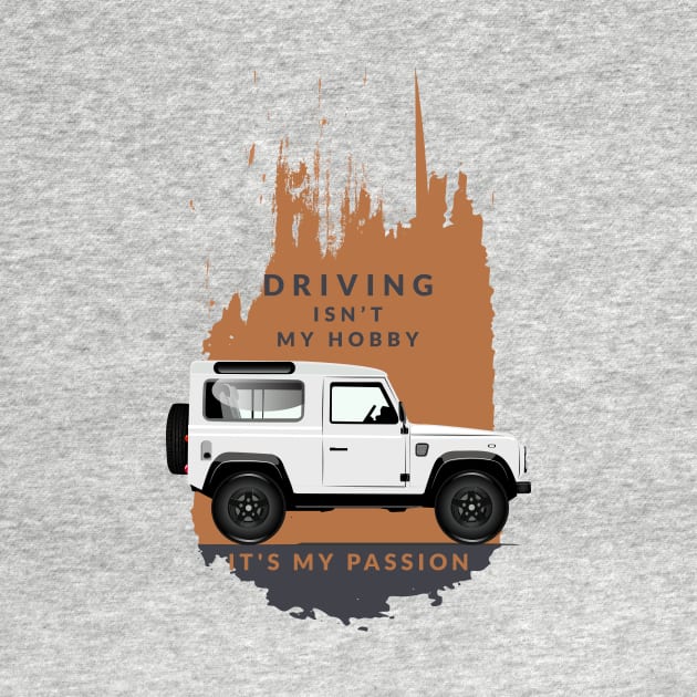 Jeep Lovers 4x4 Rover T-Shirt by mrsticky